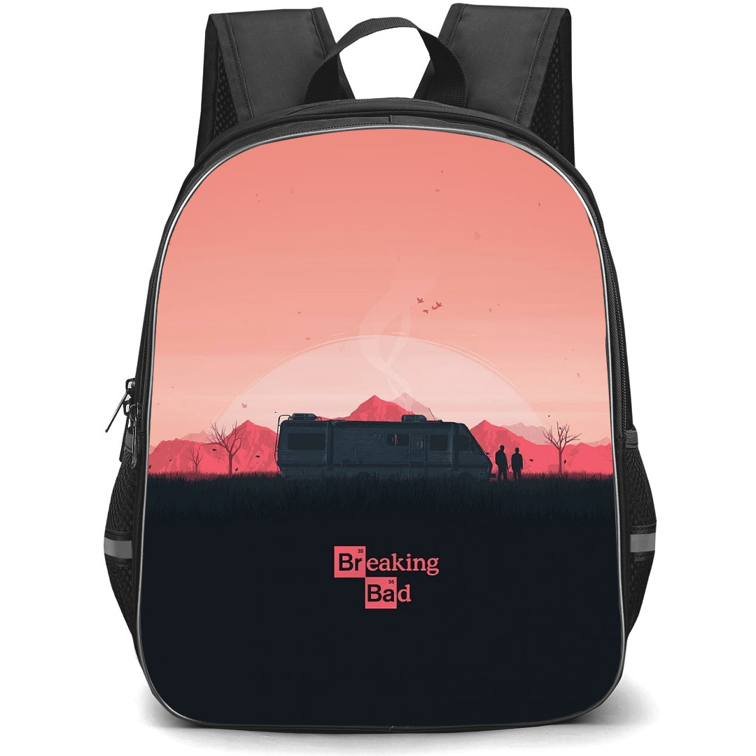 Breaking Bad Backpack StudentPack - Walter White Say My Name Green Poster