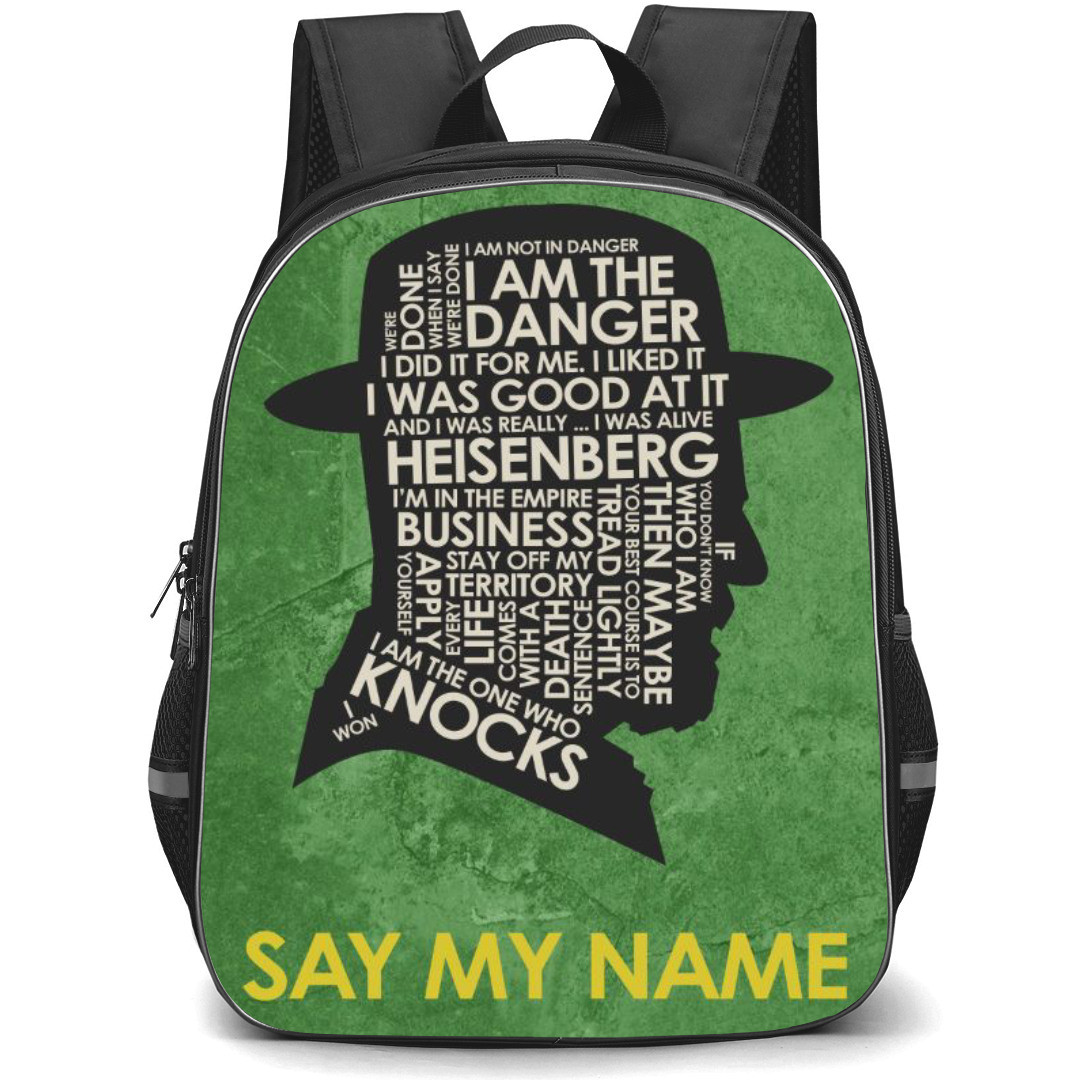 Breaking Bad Backpack StudentPack - Breaking Bad Cooking Minimalist Poster