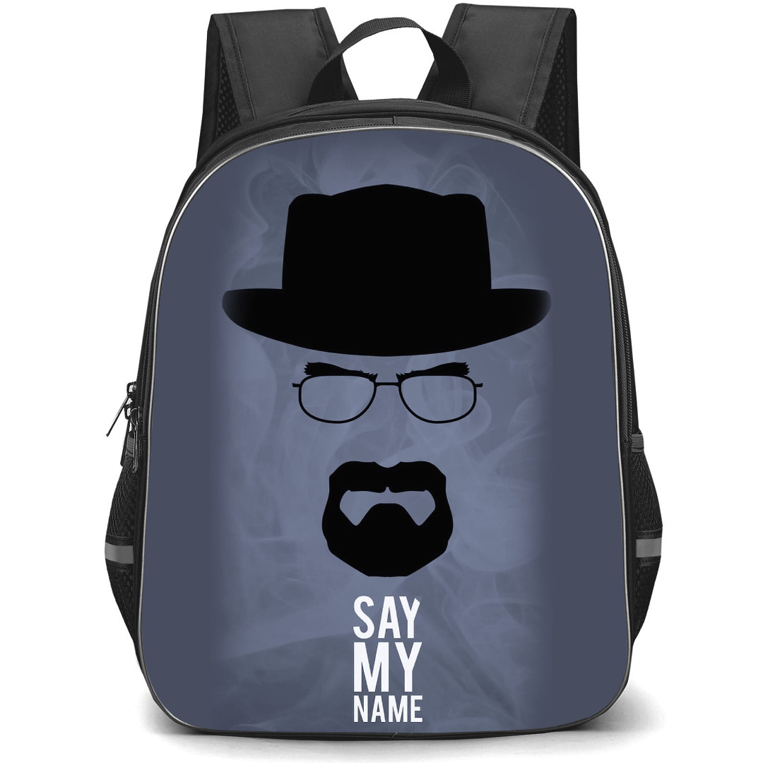 Breaking Bad Backpack StudentPack - Breaking Bad Walter And Jesse Sitting Silhouette Poster