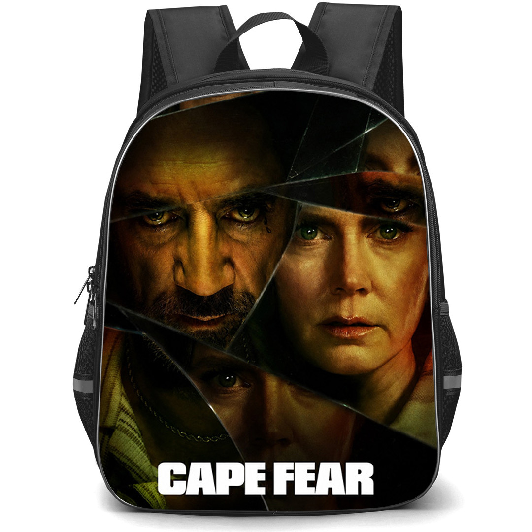 Cape Fear Backpack School Bag StudentPack - Cape Fear Broken Glass Character Poster