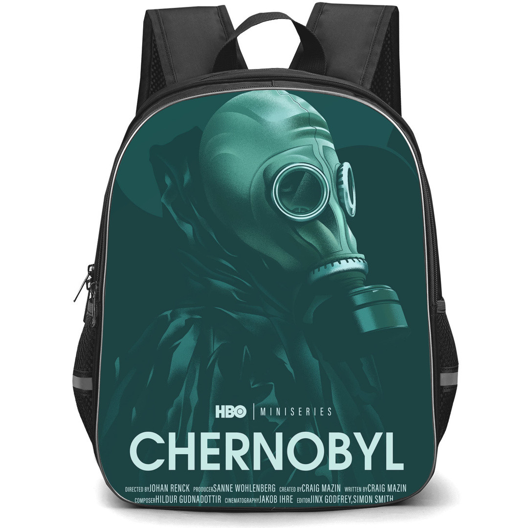 Chernobyl Backpack StudentPack - Chernobyl HBO Miniseries Illustrated Poster