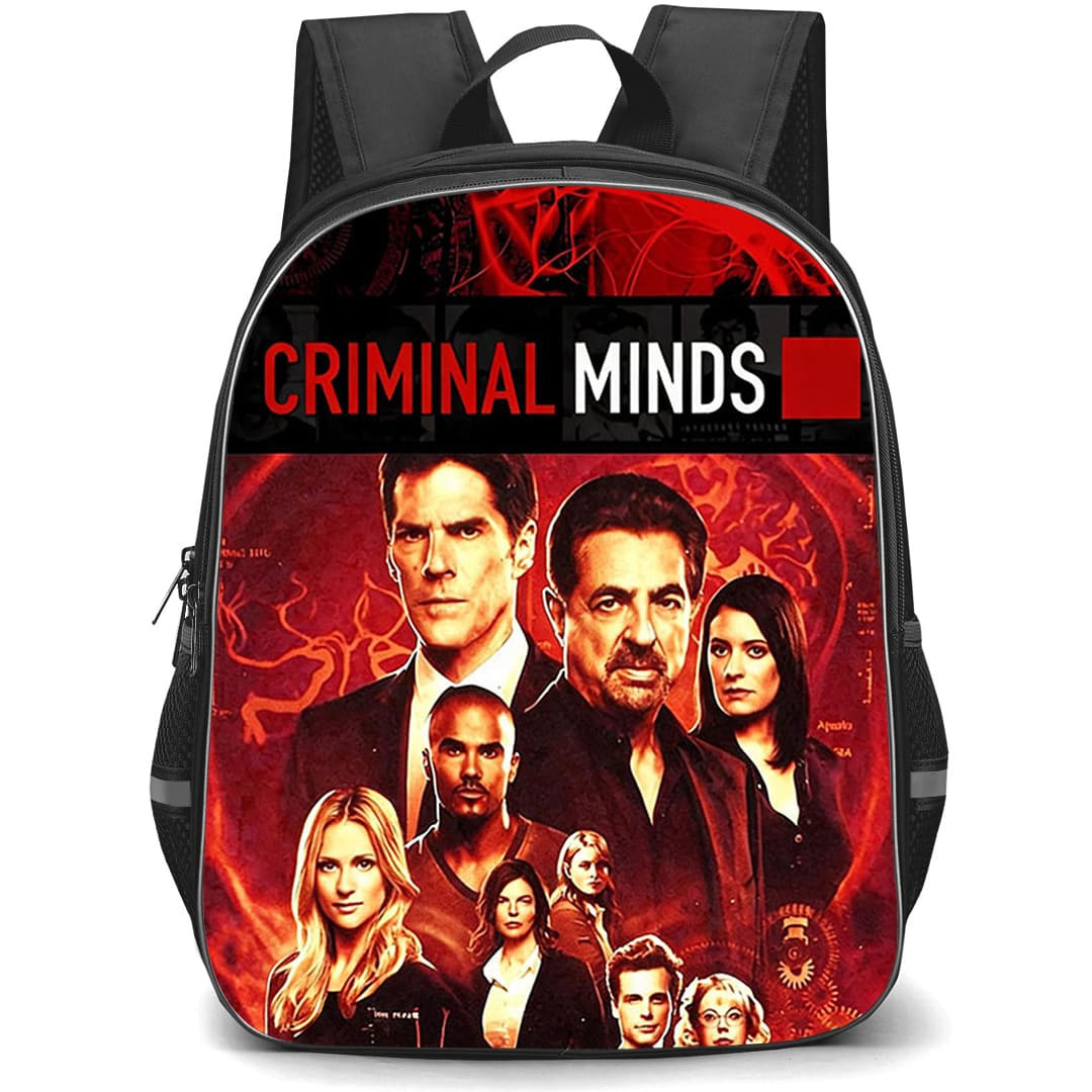 Criminal Minds Backpack School Bag StudentPack - Criminal Minds BAU Ensemble Poster