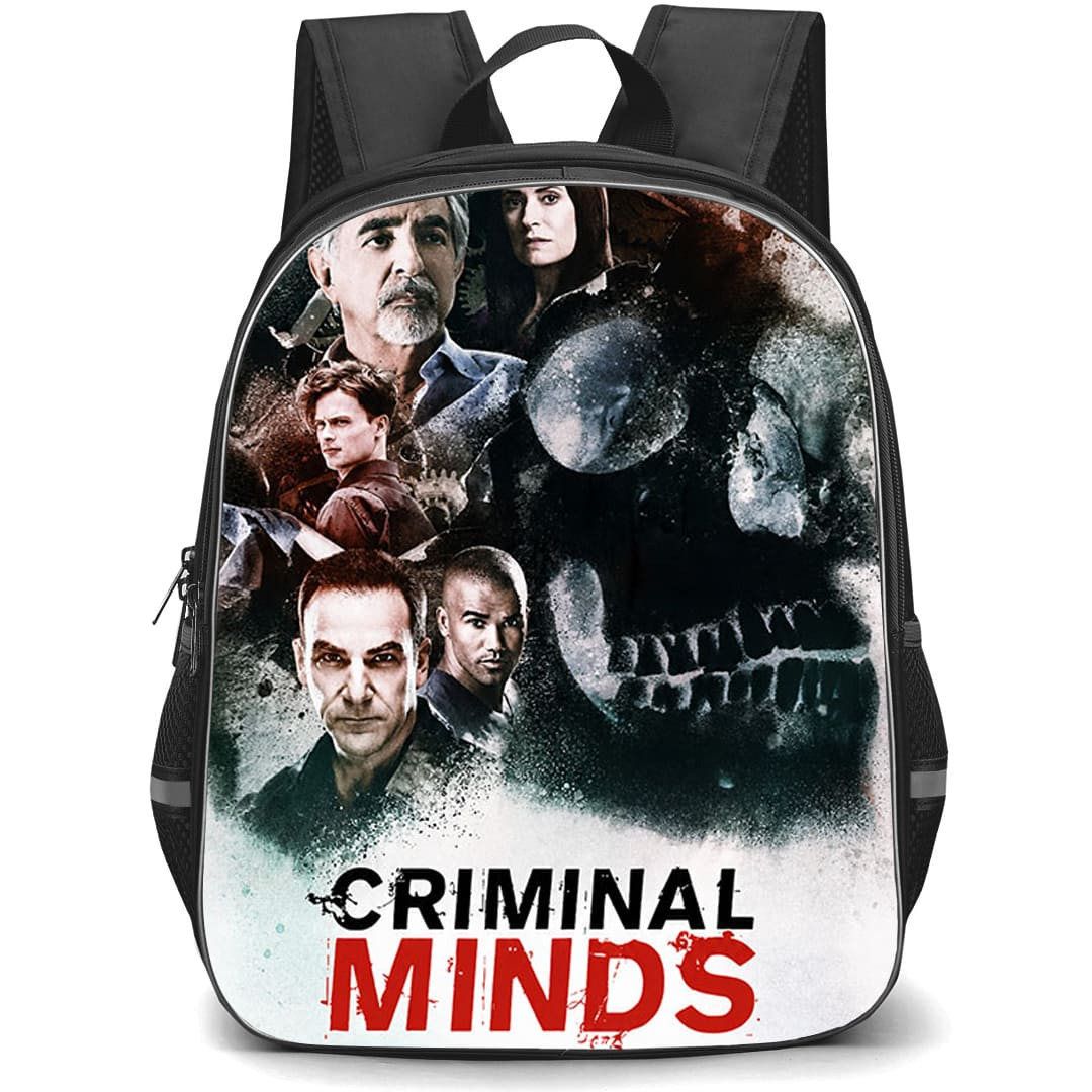 Criminal Minds Backpack School Bag StudentPack - Criminal Minds The Complete Series DVD Cover Poster
