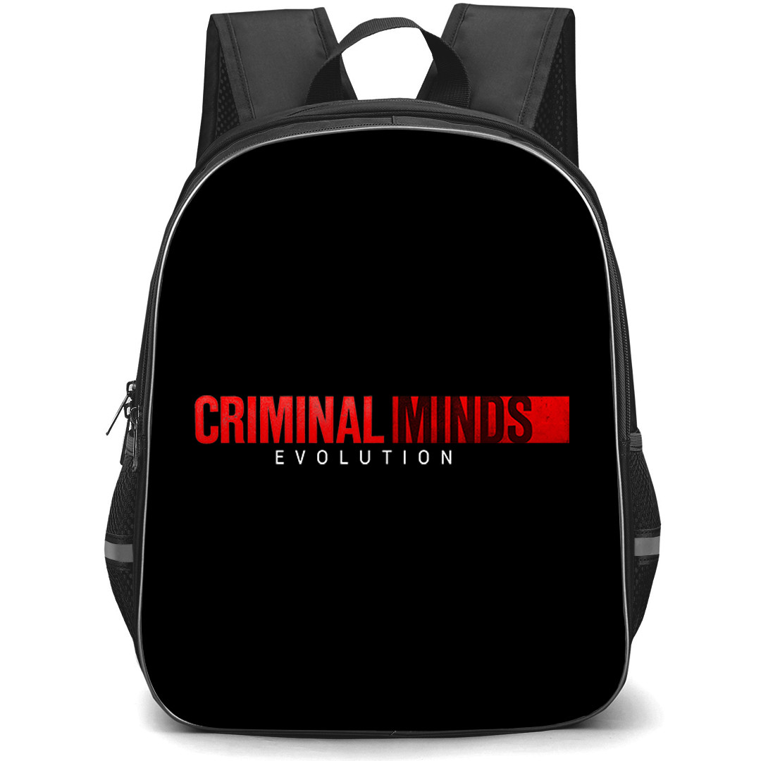 Criminal Minds Backpack School Bag StudentPack - Criminal Minds Evolution Logo Sticker