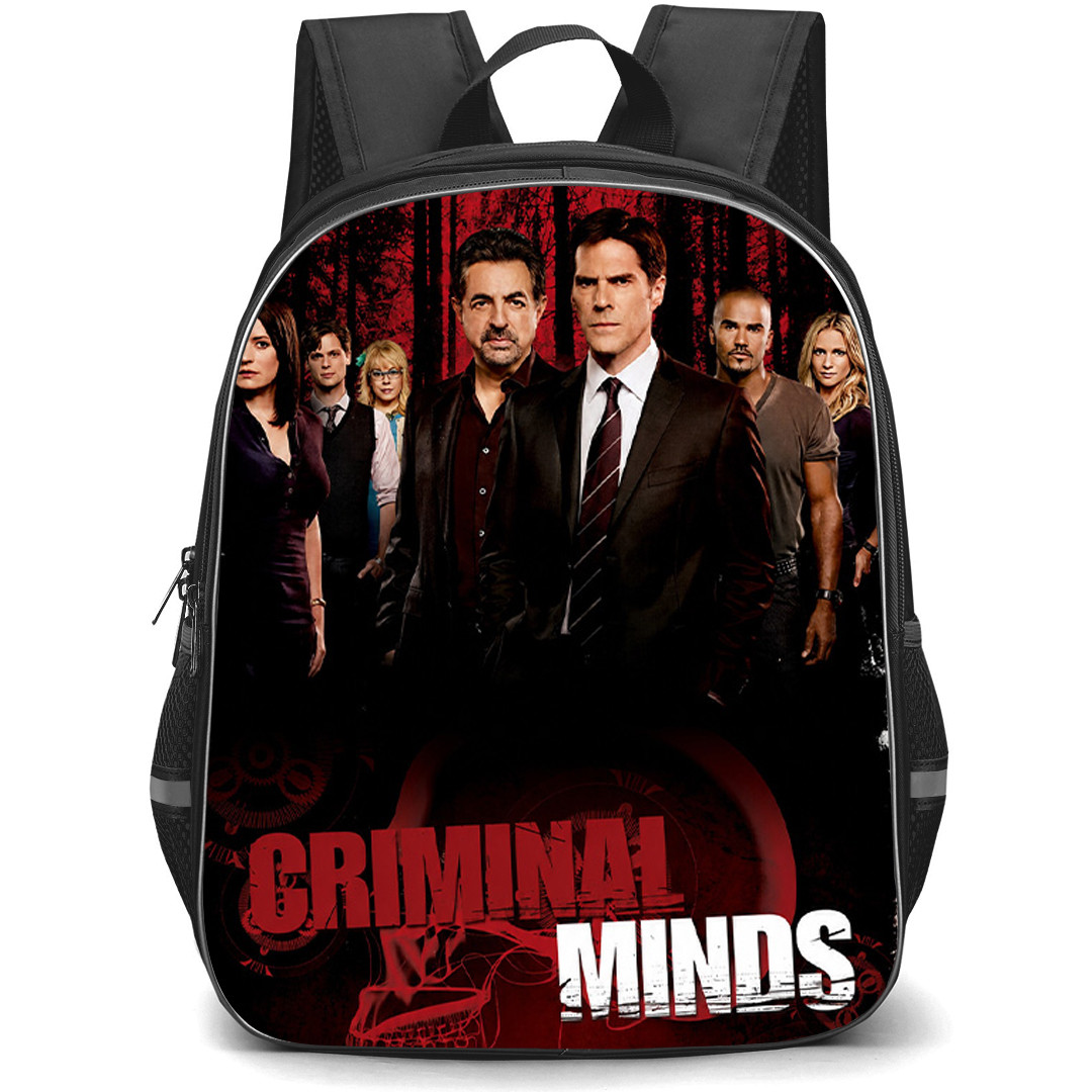 Criminal Minds Backpack School Bag StudentPack - Criminal Minds Into The Deep Woods Poster