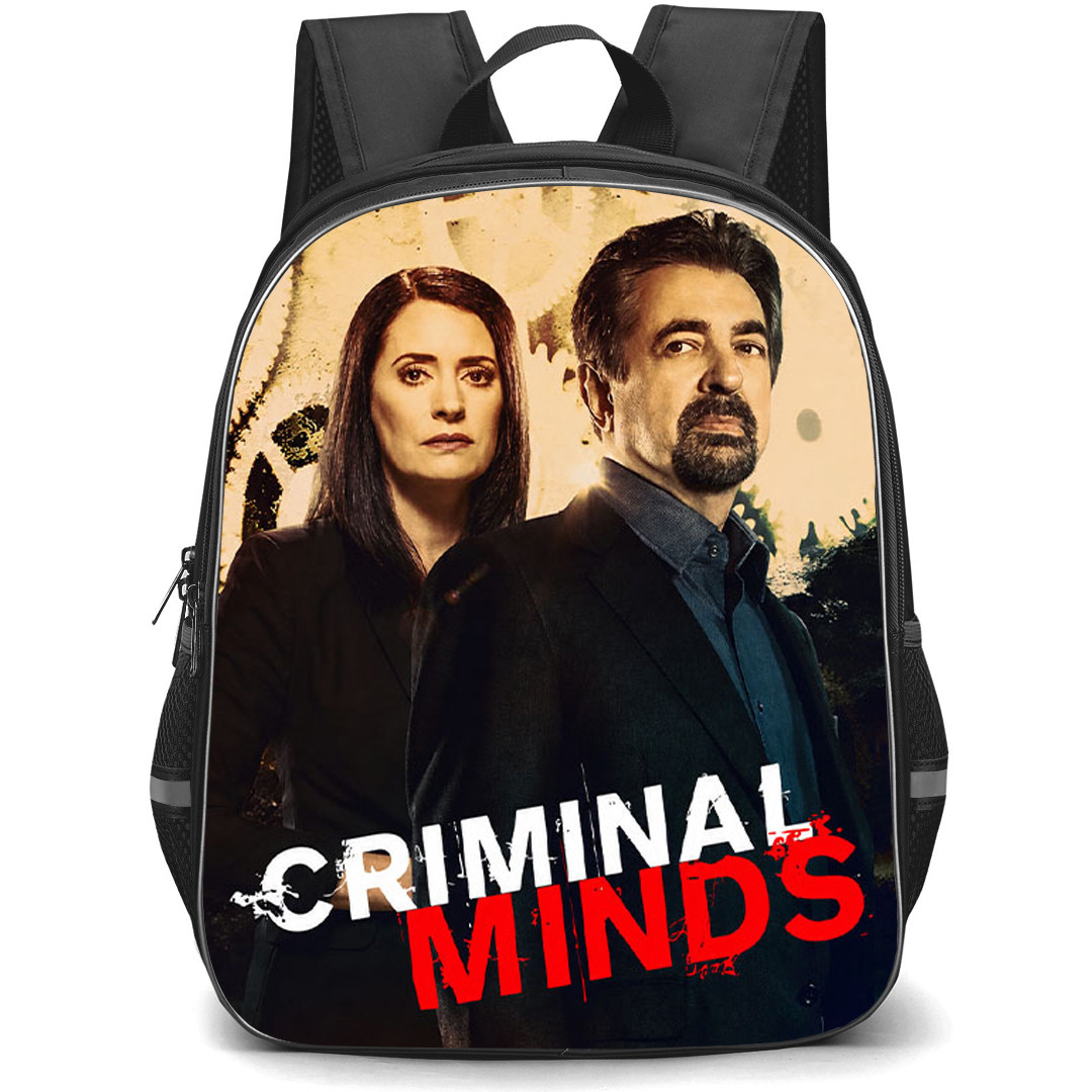 Criminal Minds Backpack School Bag StudentPack - Criminal Minds Rossi Prentiss BAU Leaders Poster