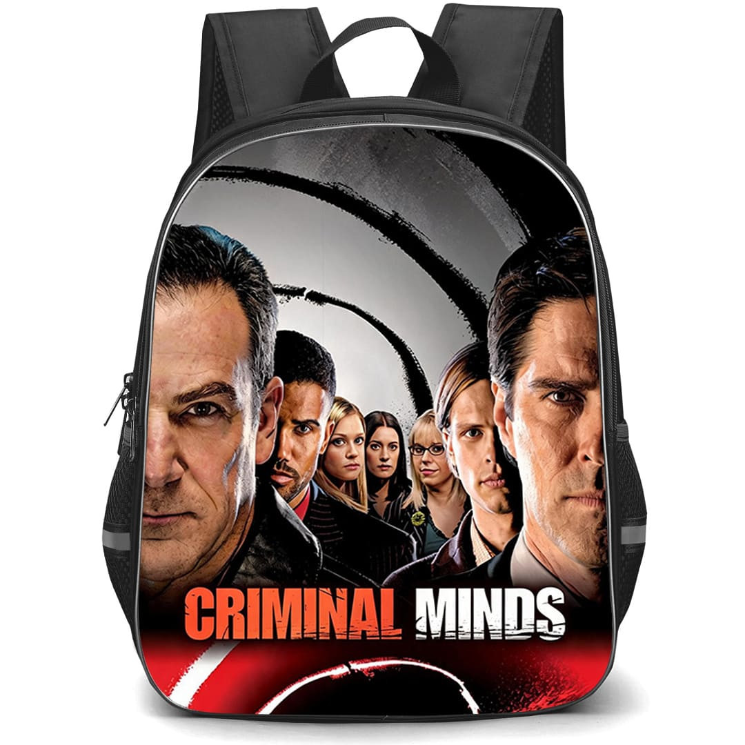 Criminal Minds Backpack School Bag StudentPack - Criminal Minds Season 2 Main Cast Poster