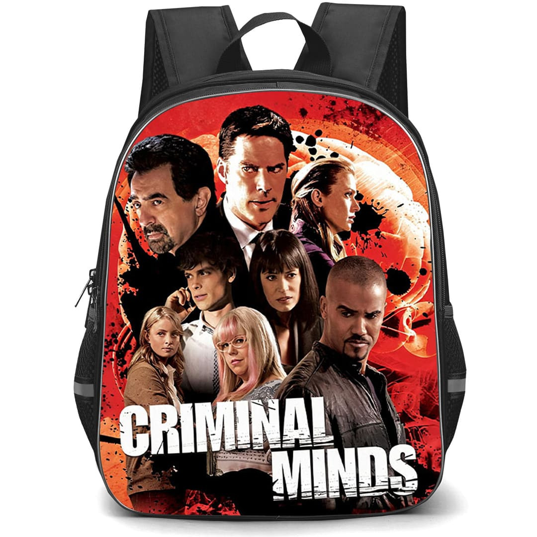 Criminal Minds Backpack School Bag StudentPack - Criminal Minds Season 6 Main Cast Poster