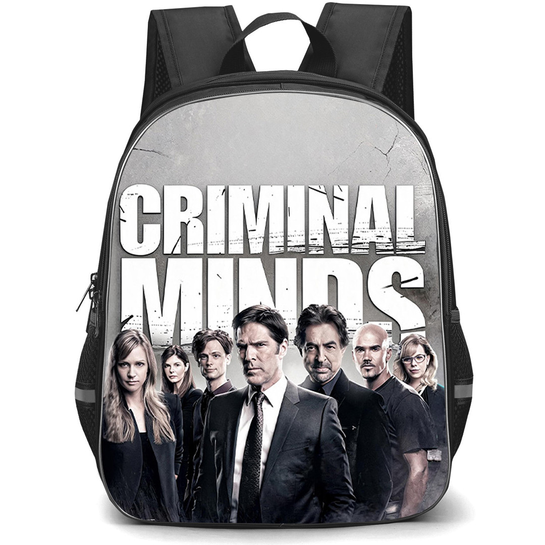 Criminal Minds Backpack School Bag StudentPack - Criminal Minds The Season 9 Elite BAU Team Lineup Poster