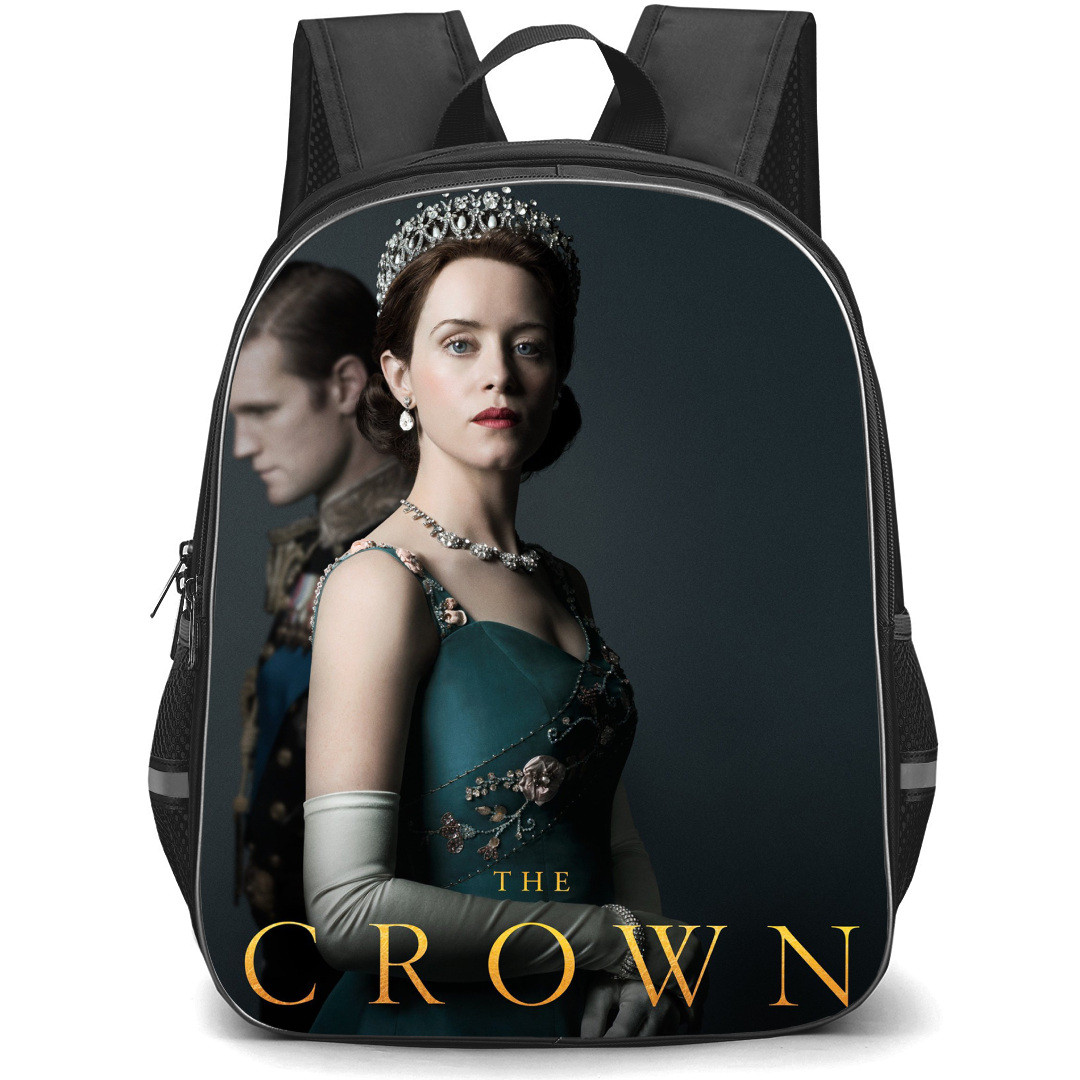 The Crown Backpack StudentPack - The Crown Claire Foy And Matt Smith Poster