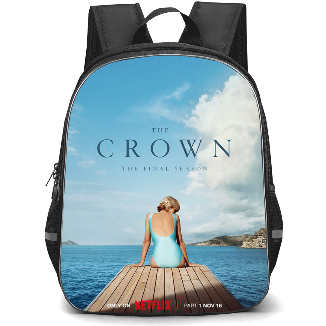 The Crown Backpack StudentPack - The Crown Netflix Series Final Season Poster