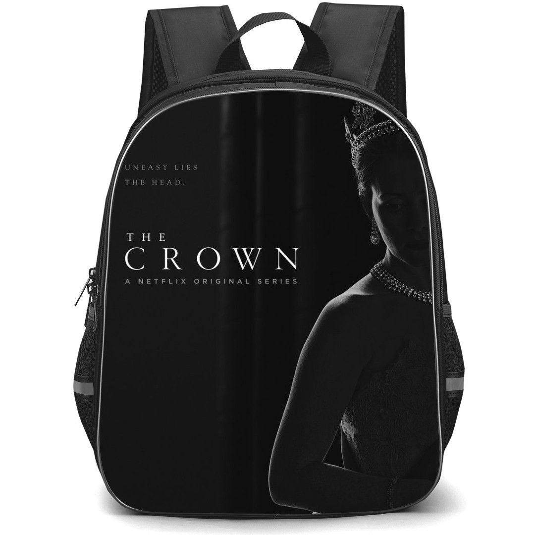 The Crown Backpack StudentPack - The Crown Netflix Series Uneasy Lifes The Head Poster