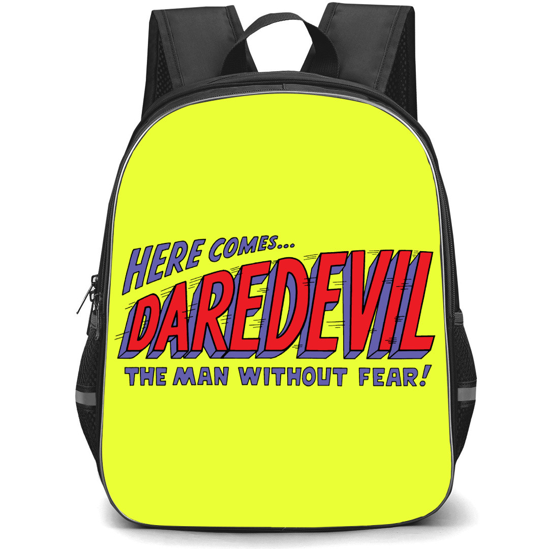 Daredevil Backpack StudentPack - Daredevil Comic Logo Sticker
