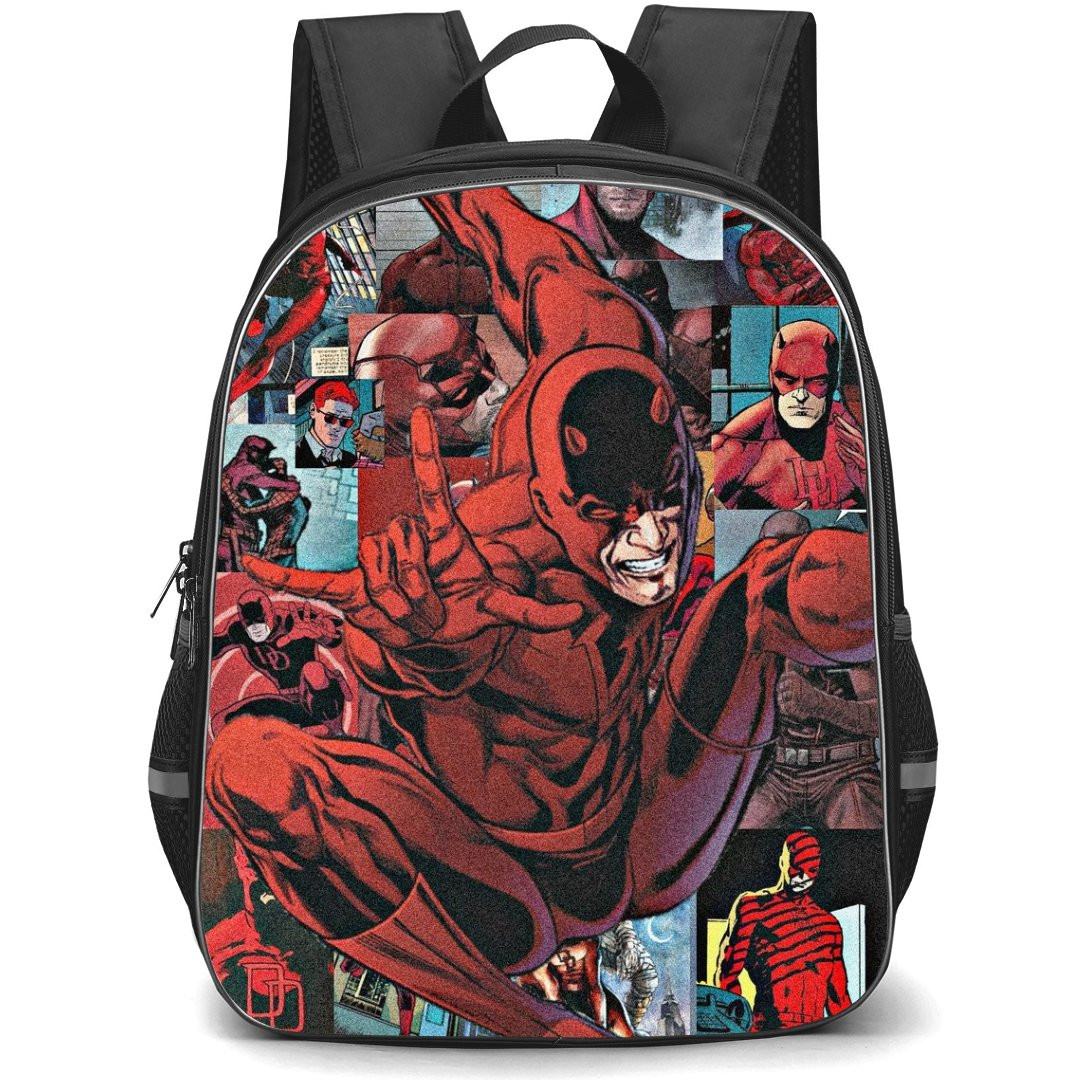 Daredevil Backpack StudentPack - Daredevil Marvel Comic Collage
