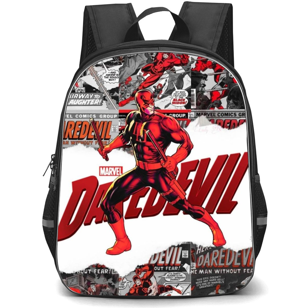 Daredevil Backpack StudentPack - Daredevil Marvel Comic Page Poster