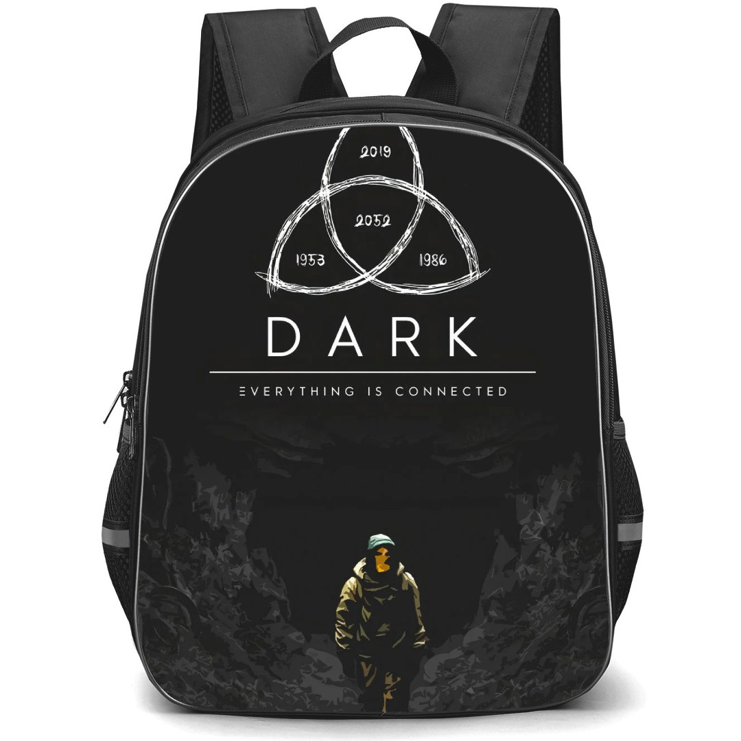 Dark Backpack StudentPack - Dark Looped Symbol Of Dark Netflix Original Series Poster