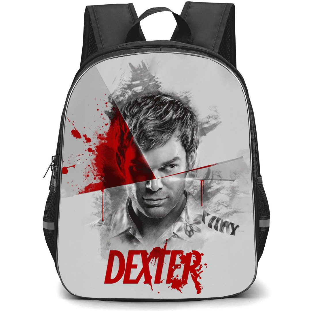 Dexter Backpack School Bag StudentPack - Dexter Blood Splatter Series Poster