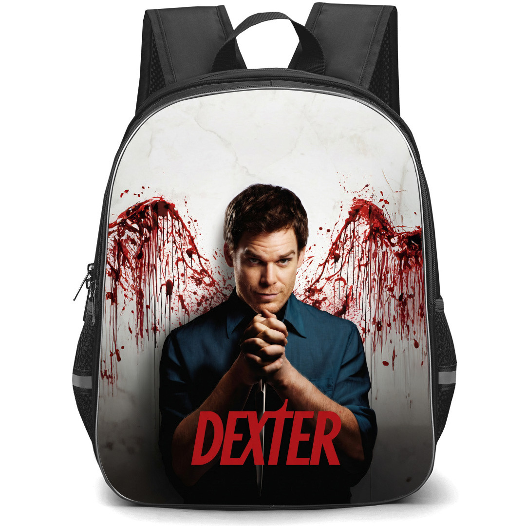 Dexter Backpack School Bag StudentPack - Dexter Blood Wing Fierce Series Poster