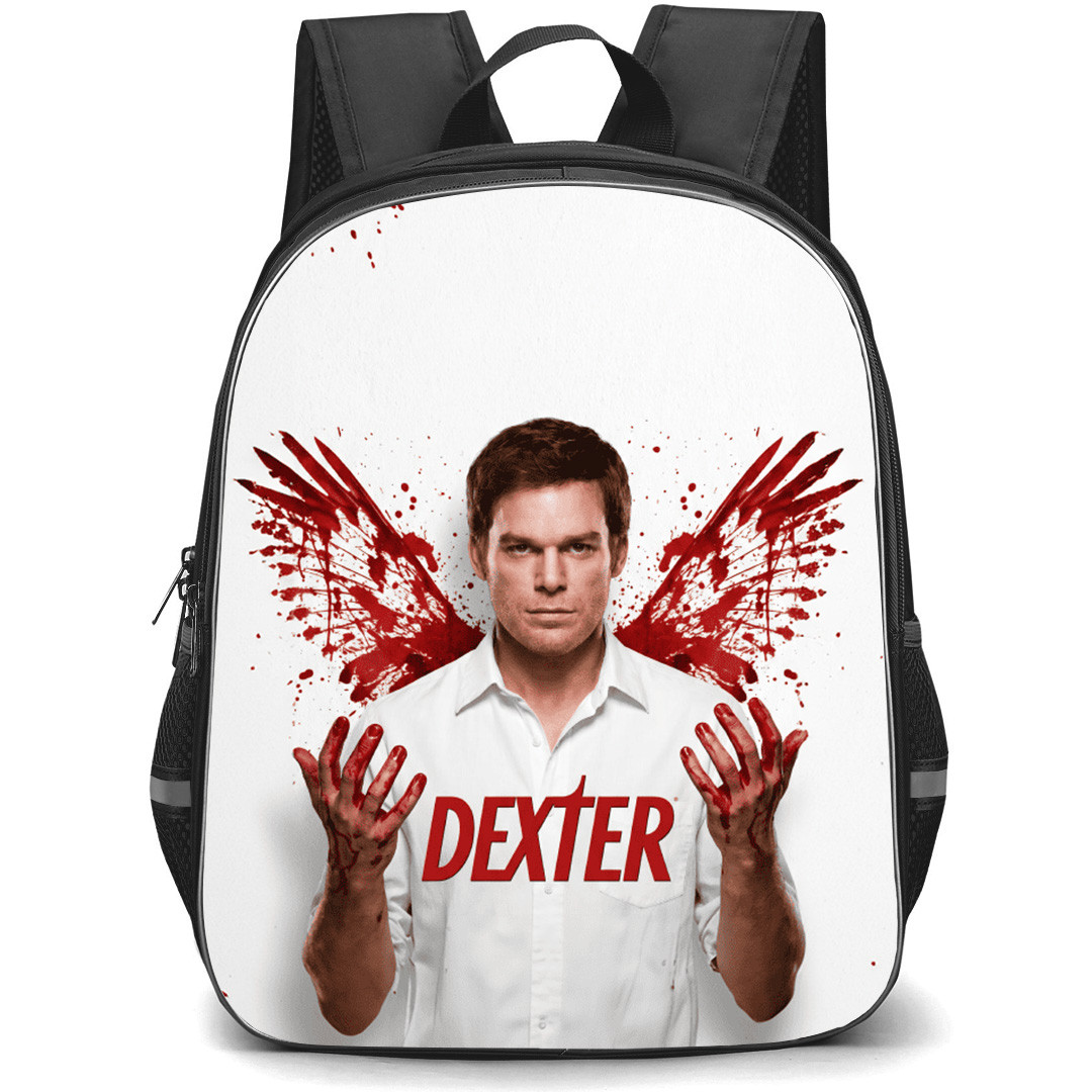 Dexter Backpack School Bag StudentPack - Dexter Blood Wings Series Poster