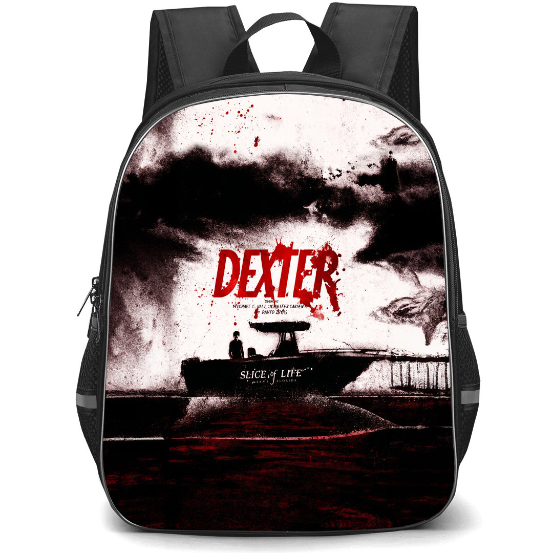 Dexter Backpack School Bag StudentPack - Dexter Slice Of Life Series Poster
