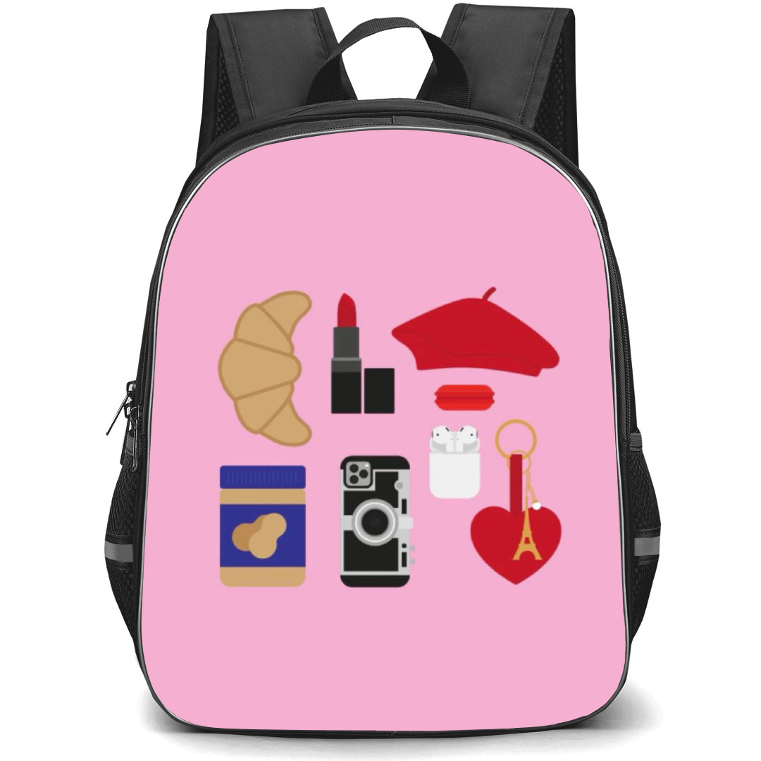 Emily In Paris Backpack Student Pack - Girl Things Vector Art