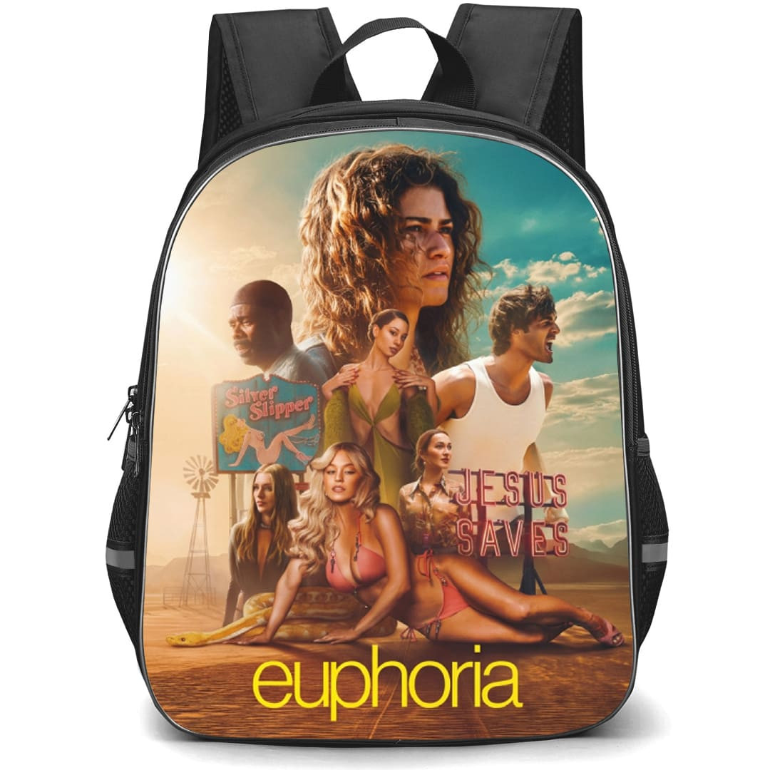 Euphoria Backpack School Bag StudentPack - Euphoria Characters Desert Series Poster