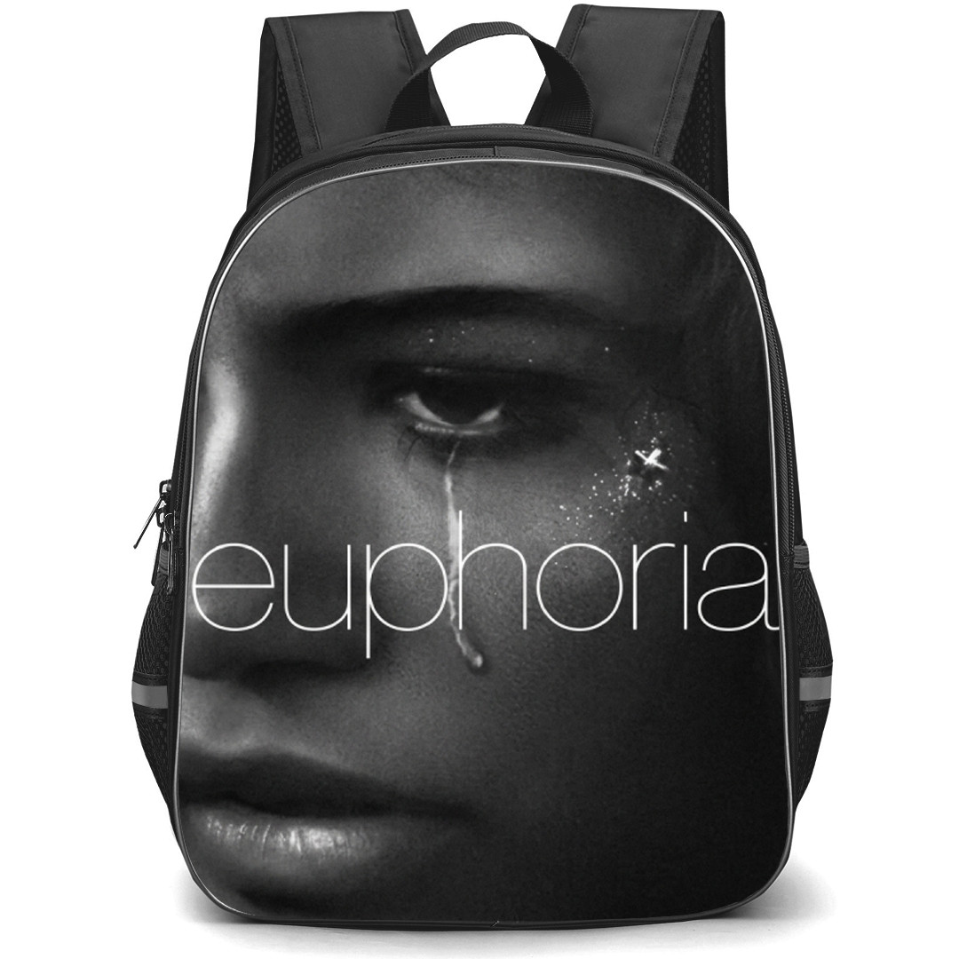 Euphoria Rue Bennett Backpack School Bag StudentPack - Rue Bennett Crying Tears Grayscale Series Poster