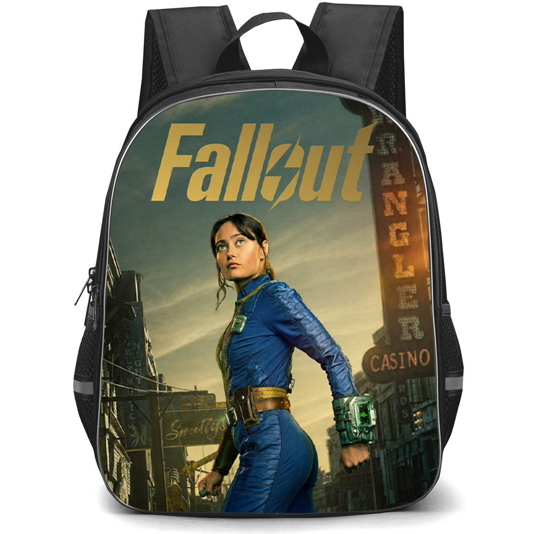 Fallout Lucy MacLean Backpack School Bag StudentPack - Lucy MacLean New Vegas Poster