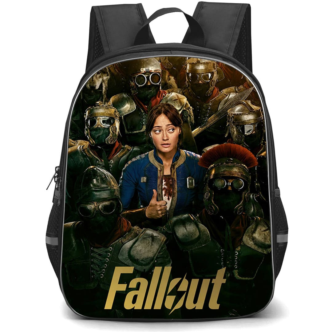Fallout Lucy MacLean Backpack School Bag StudentPack - Lucy MacLean Raider Army Poster