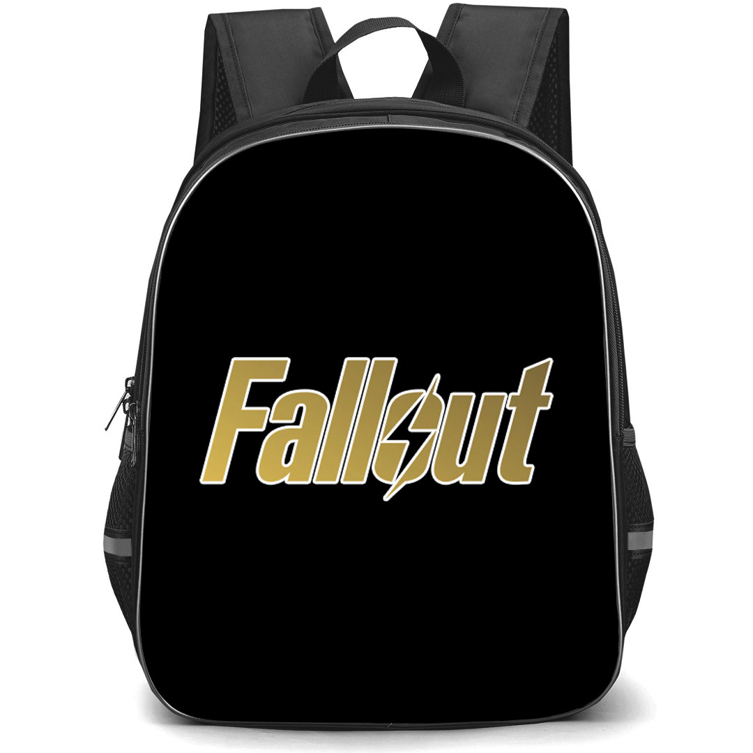 Fallout Backpack School Bag StudentPack - Fallout Official Logo Sticker