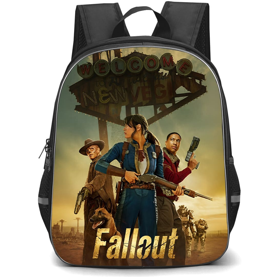 Fallout Backpack School Bag StudentPack - Fallout Season 2 Key Art Poster