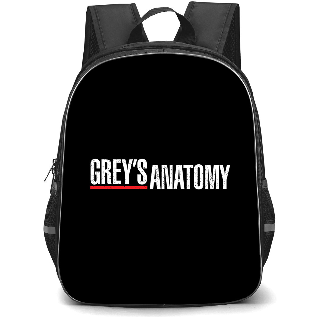 Greys Anatomy Backpack School Bag StudentPack - Greys Anatomy Logo Sticker