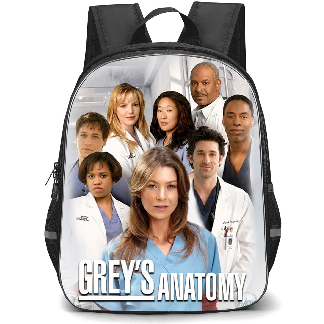 Greys Anatomy Backpack School Bag StudentPack - Greys Anatomy Main Cast Poster