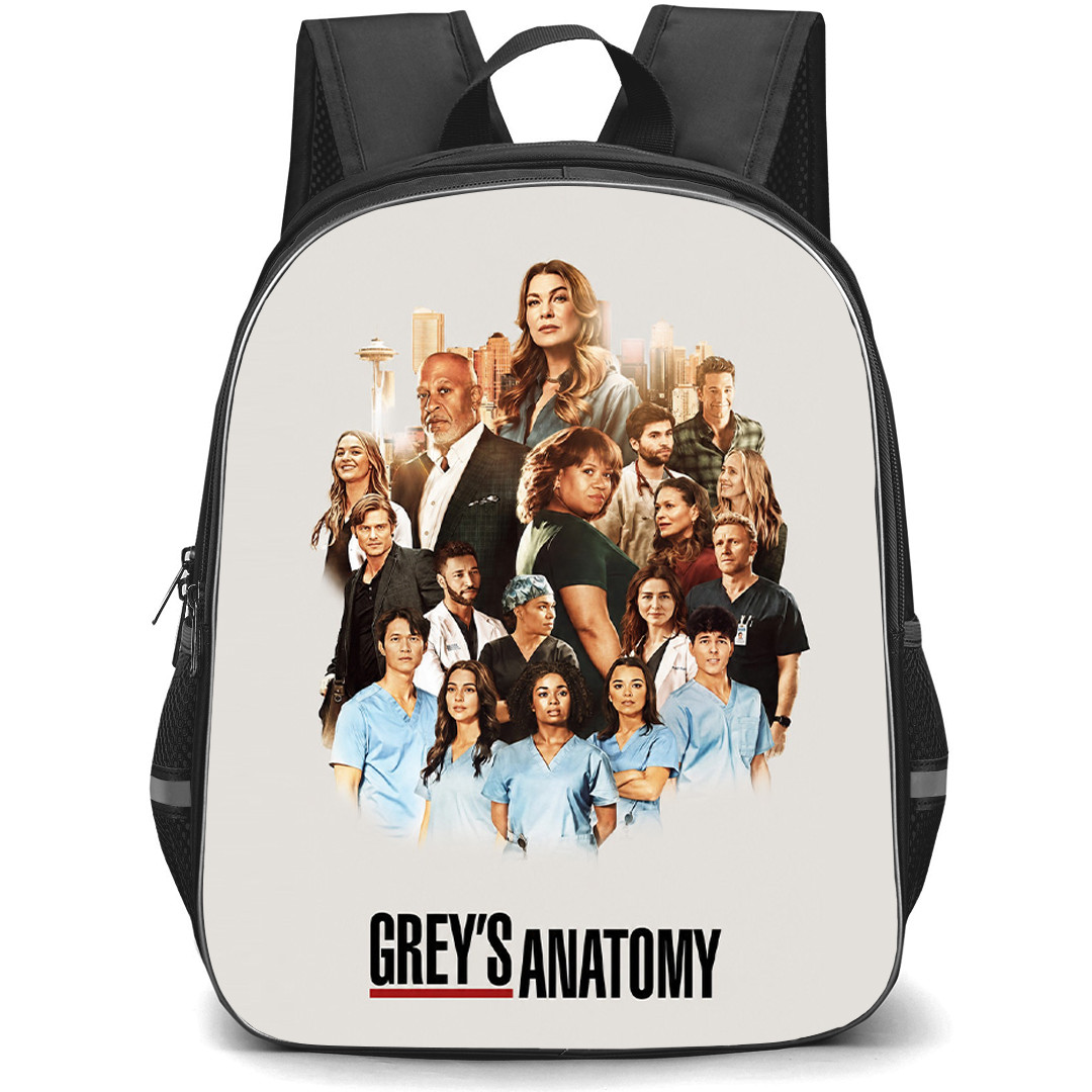 Greys Anatomy Backpack School Bag StudentPack - Greys Anatomy Season 19 Key Art Poster