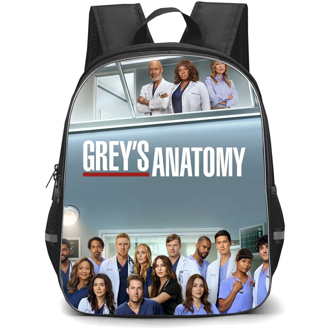 Greys Anatomy Backpack School Bag StudentPack - Greys Anatomy Season 20 Cast Ensemble Poster