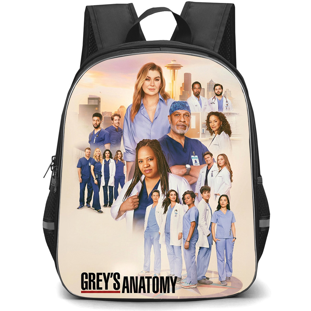 Greys Anatomy Backpack School Bag StudentPack - Greys Anatomy Season 21 Promotional Poster