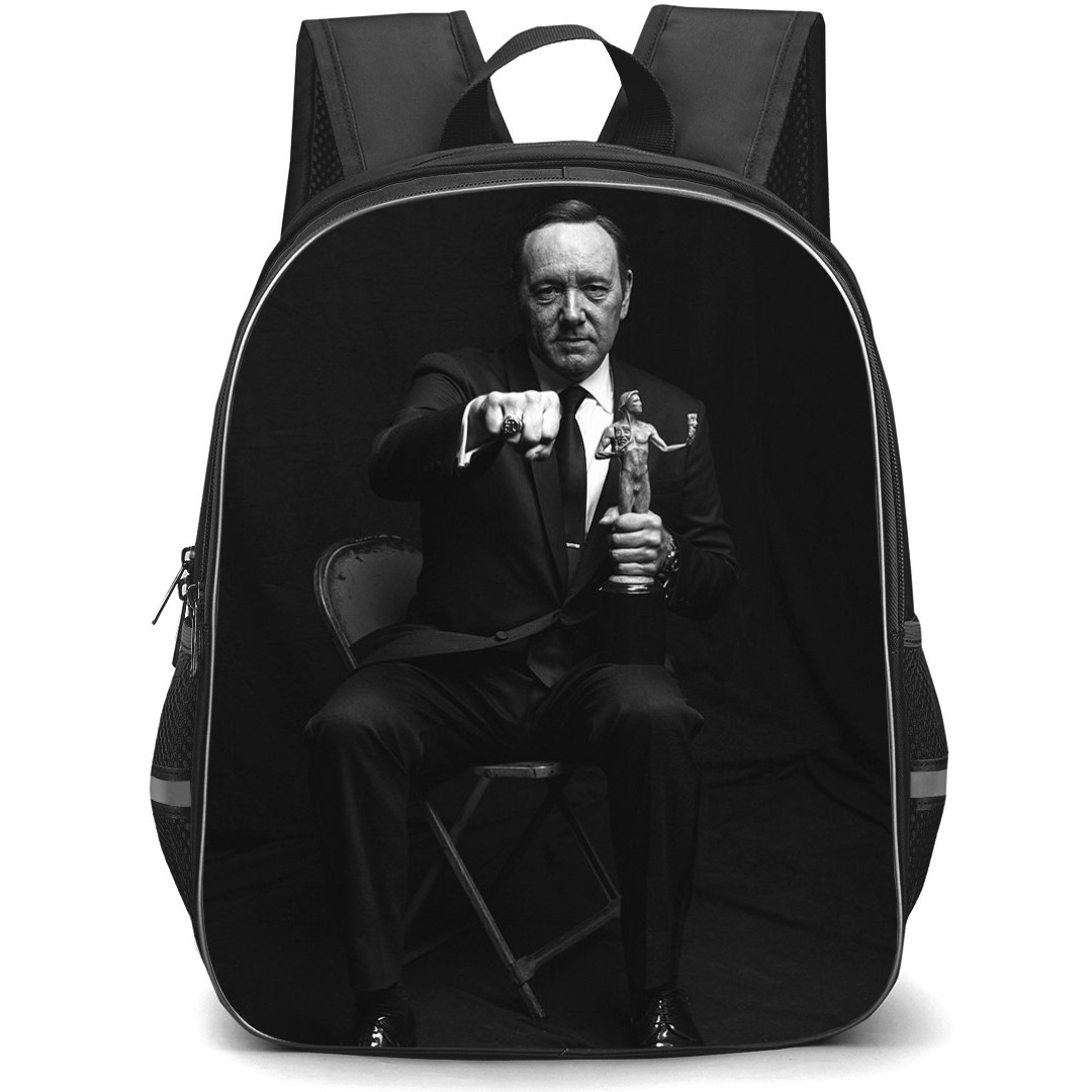 House of Cards Backpack StudentPack - Francis Underwood SAG Awards Winners Exclusive Portraits Grayscale
