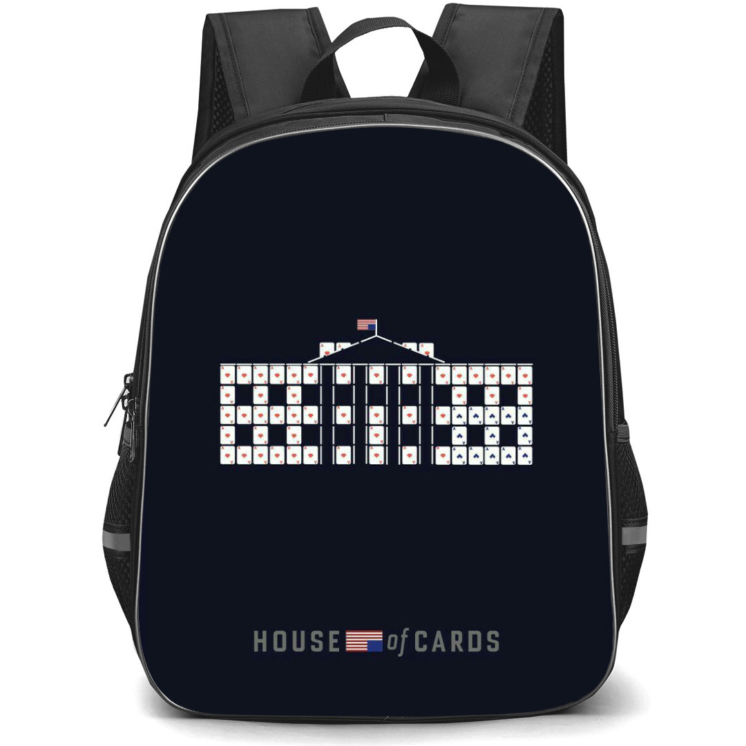 House of Cards Backpack StudentPack - House of Cards Minimalist Art Poster