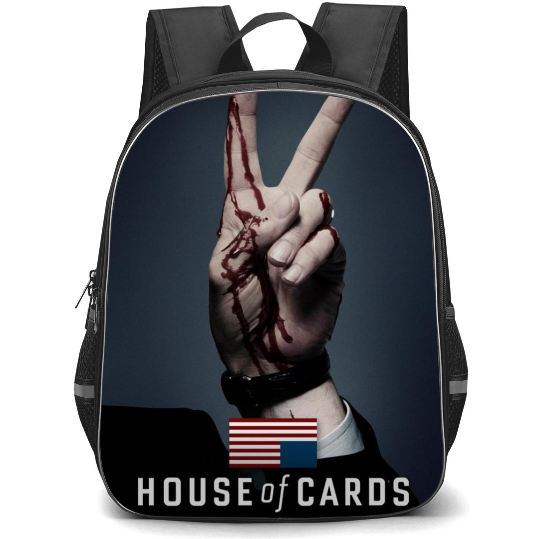 House of Cards Backpack StudentPack - House of Cards Netflix Series Beginning Poster