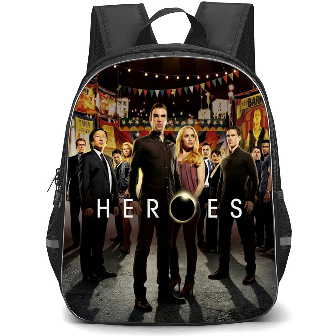 Heroes Backpack School Bag StudentPack - Heroes Midnight Carnival Poster