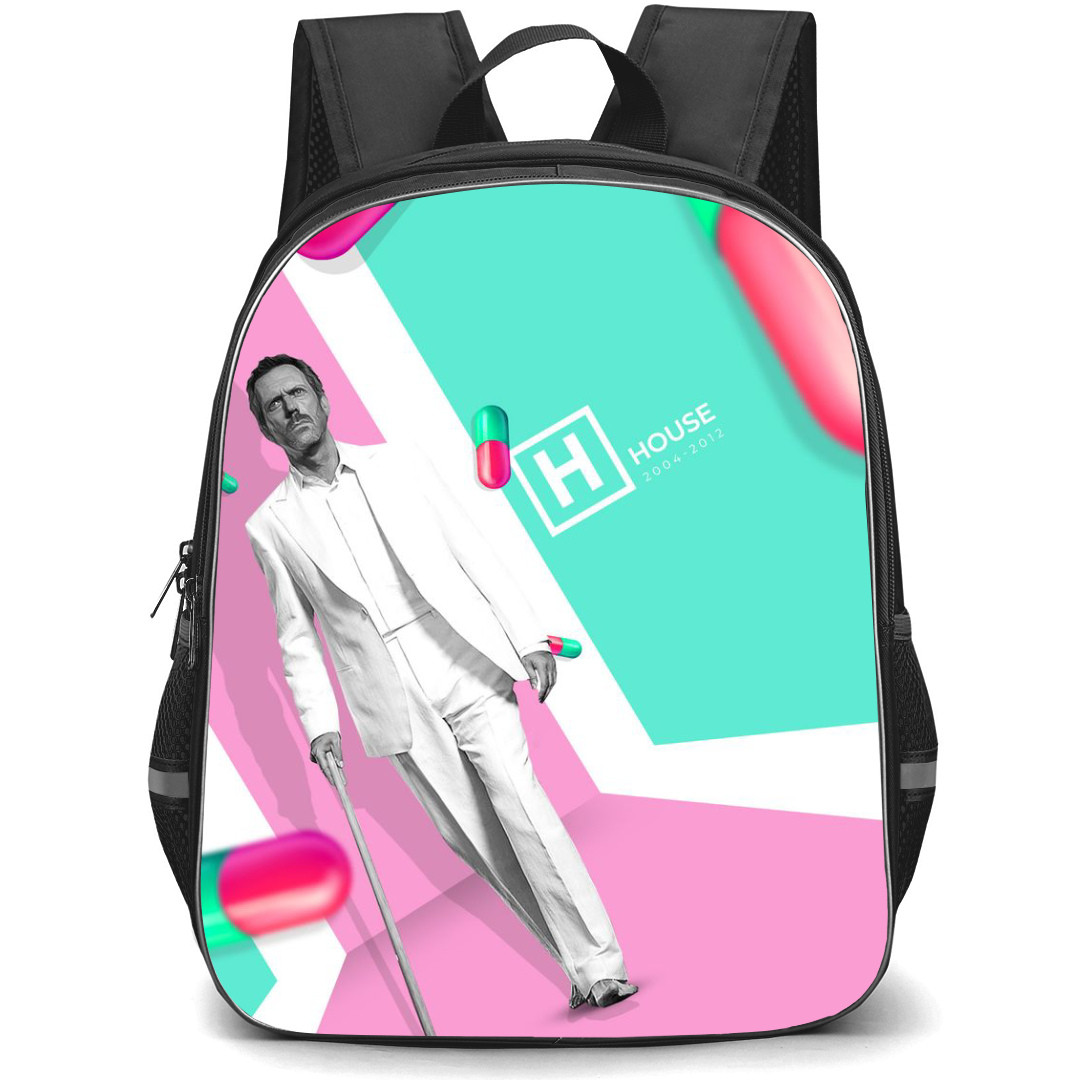 House Backpack StudentPack - House Fan Art Poster 2004-2012