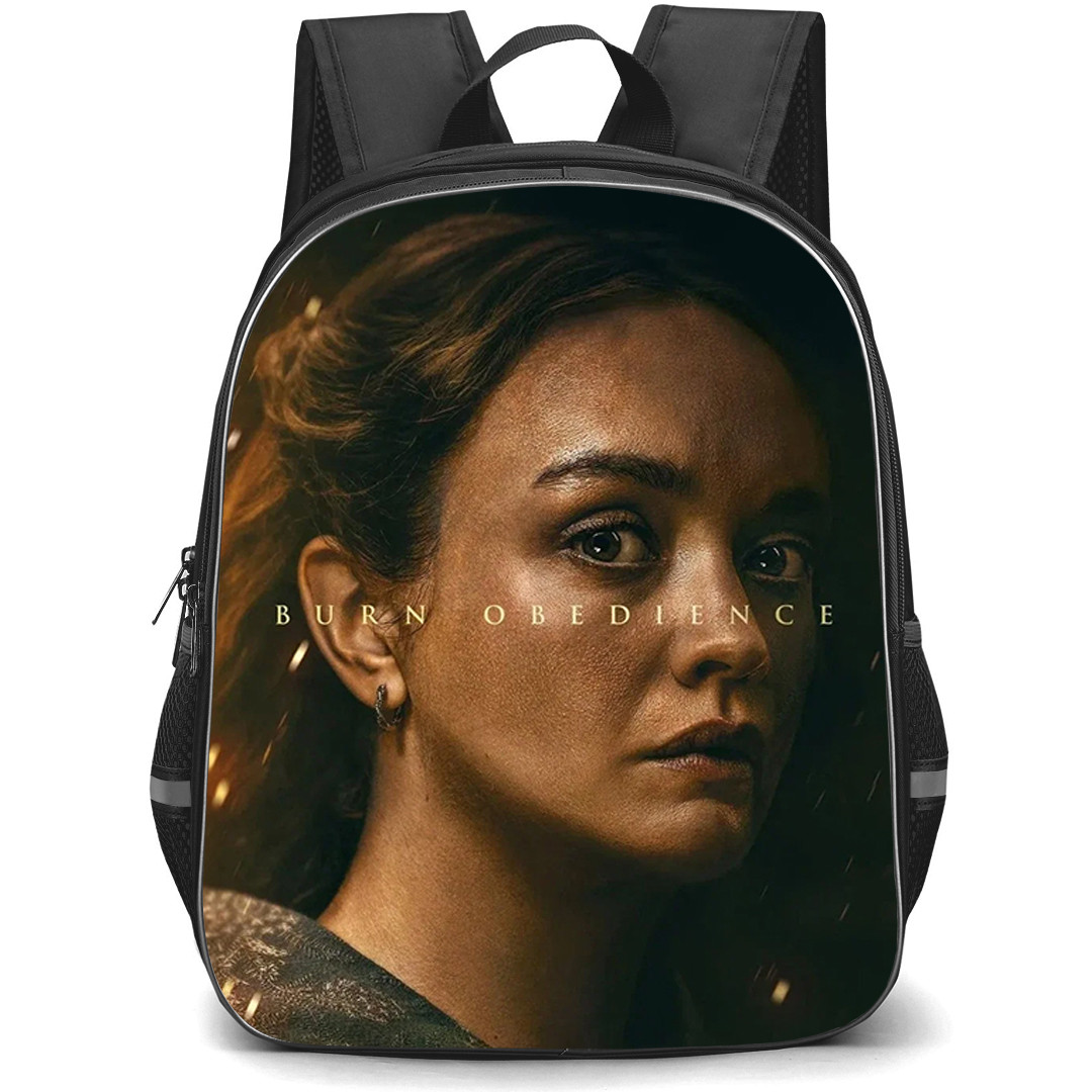 House of the Dragon S3 Alicent Hightower Backpack School Bag StudentPack - Alicent Hightower Burn Obedience Poster