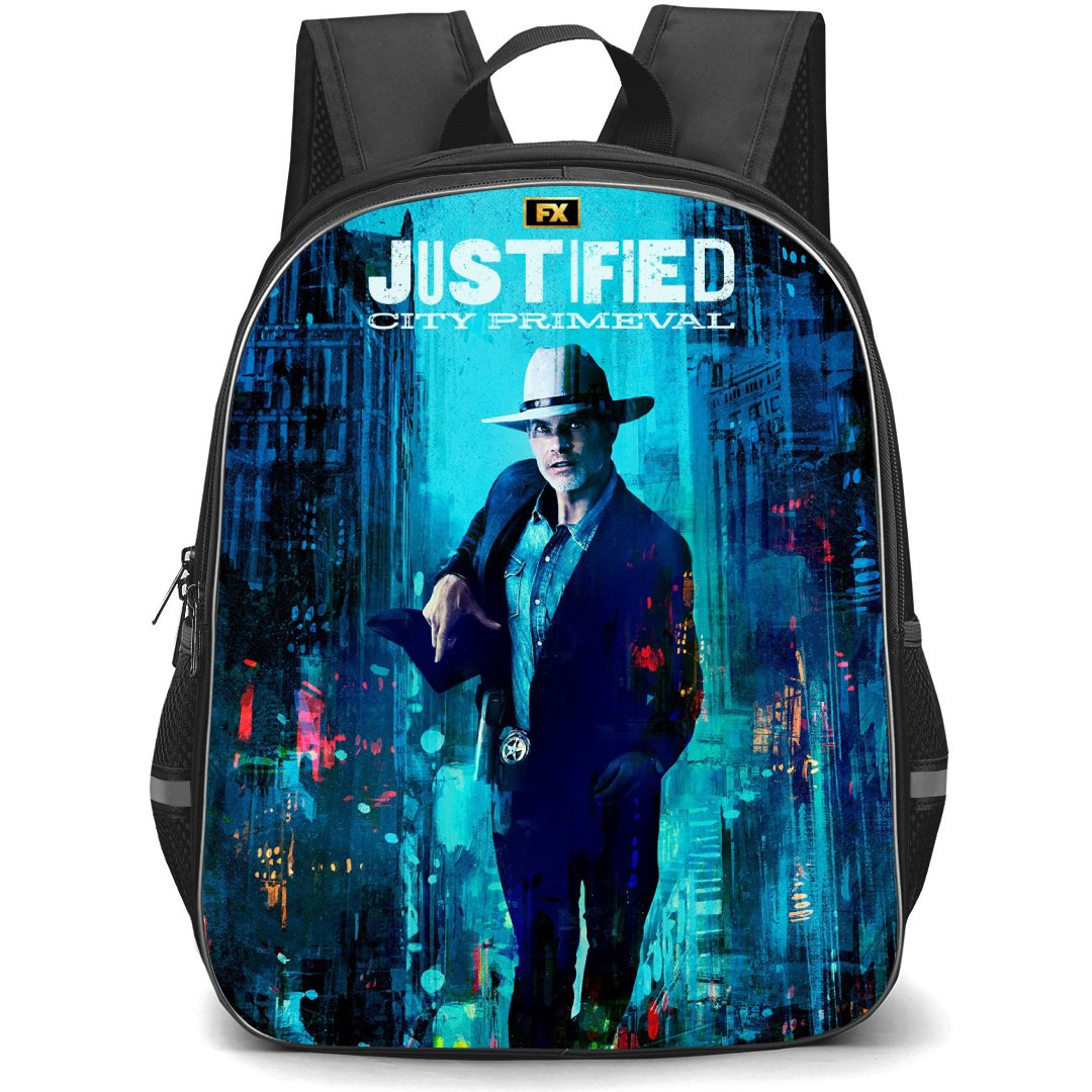 Justified Backpack StudentPack - Justified City Primeval Season 01 Poster