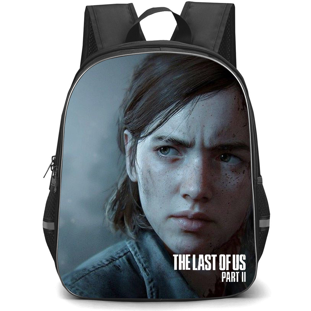 The Last of Us Backpack StudentPack - Ellie Williams Face Portrait In Part 2 Poster