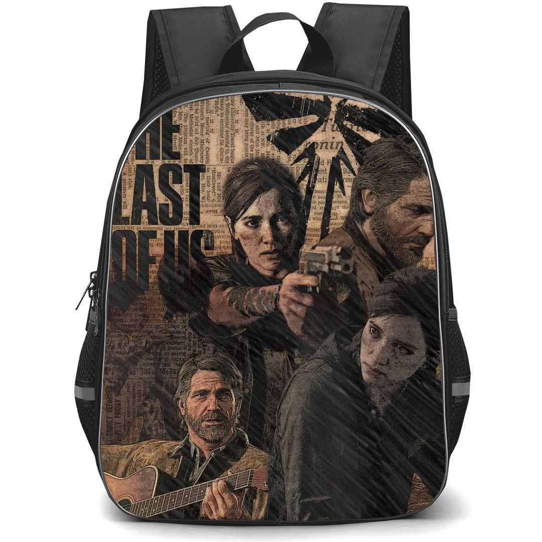 The Last of Us Backpack StudentPack - Ellie Williams On Vintage Poster Design