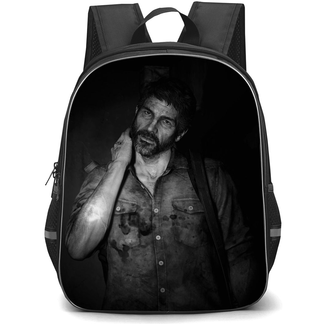 The Last of Us Backpack StudentPack - Joel Miller Grayscale Portrait Poster