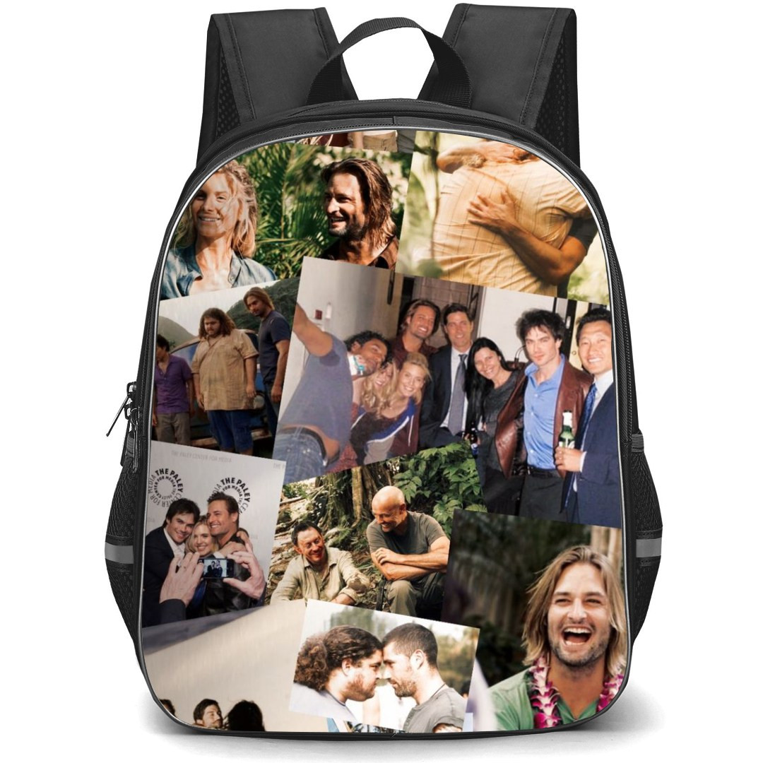 Lost Backpack StudentPack - Lost Series Scense Collage Poster