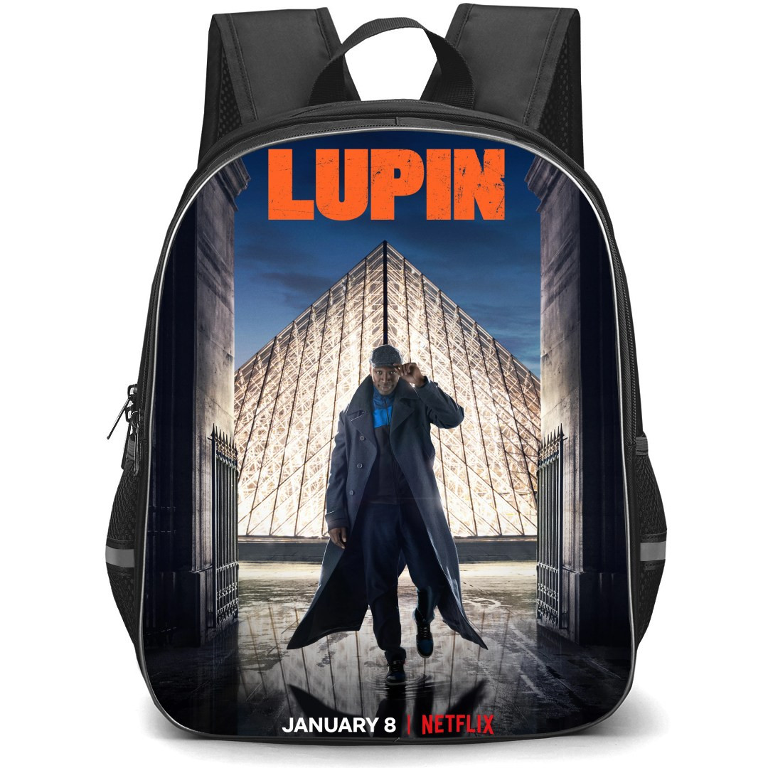 Lupin Backpack StudentPack - Lupin Netflix Series Poster