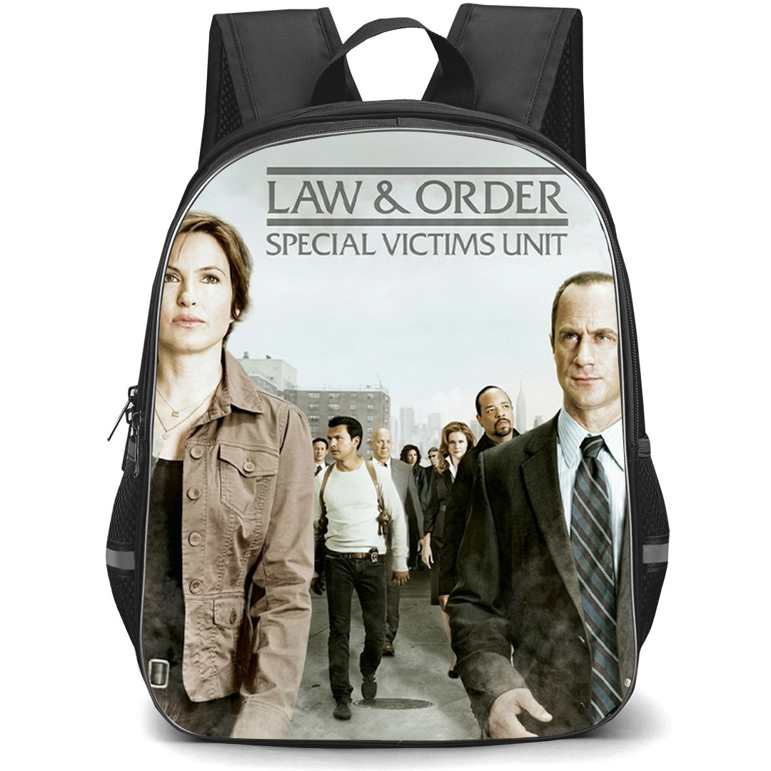 Law And Order Special Victims Unit Backpack School Bag StudentPack - Law And Order Special Victims Unit Season 13 Cast Poster