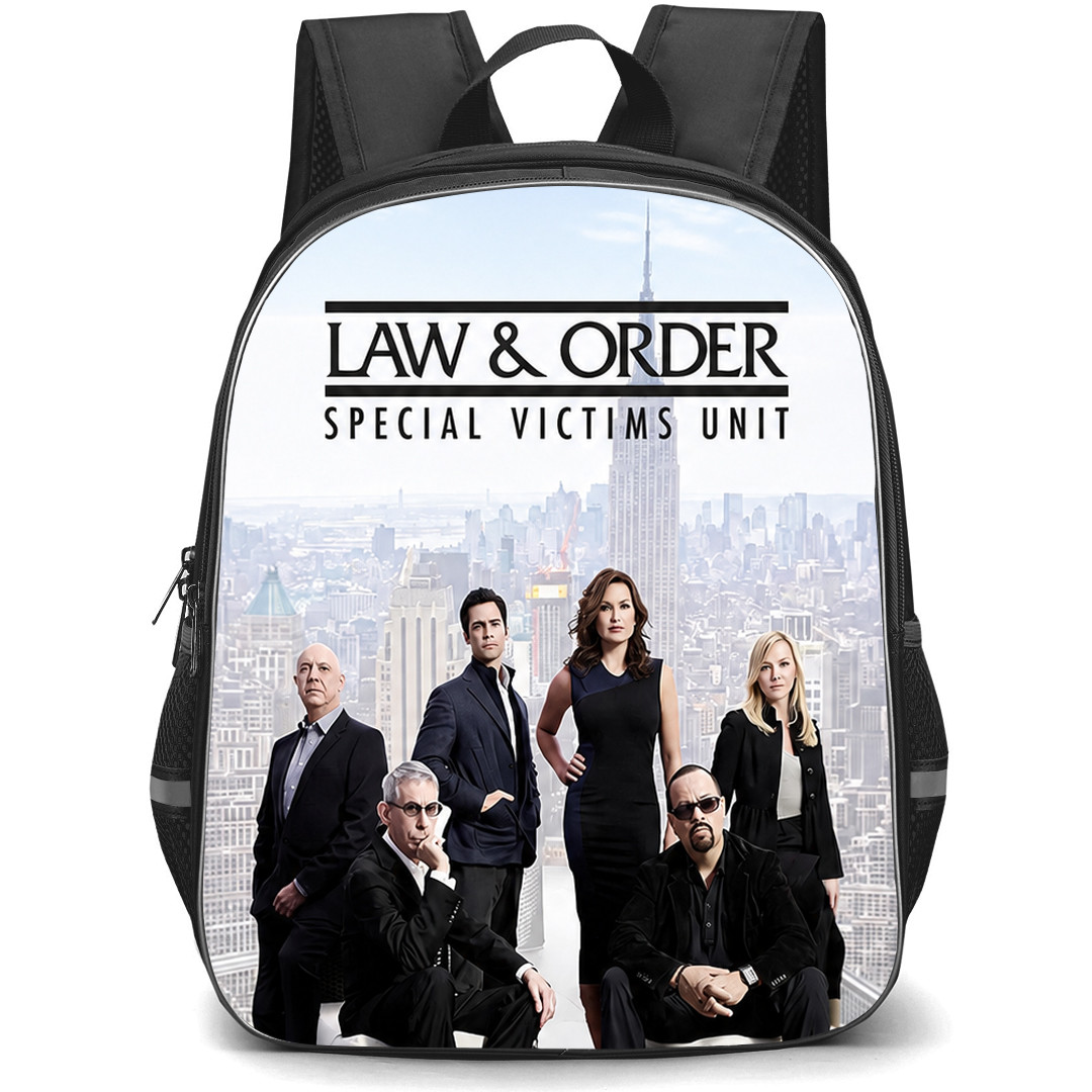 Law And Order Special Victims Unit Backpack School Bag StudentPack - Law And Order Special Victims Unit Season 14 Cast Poster